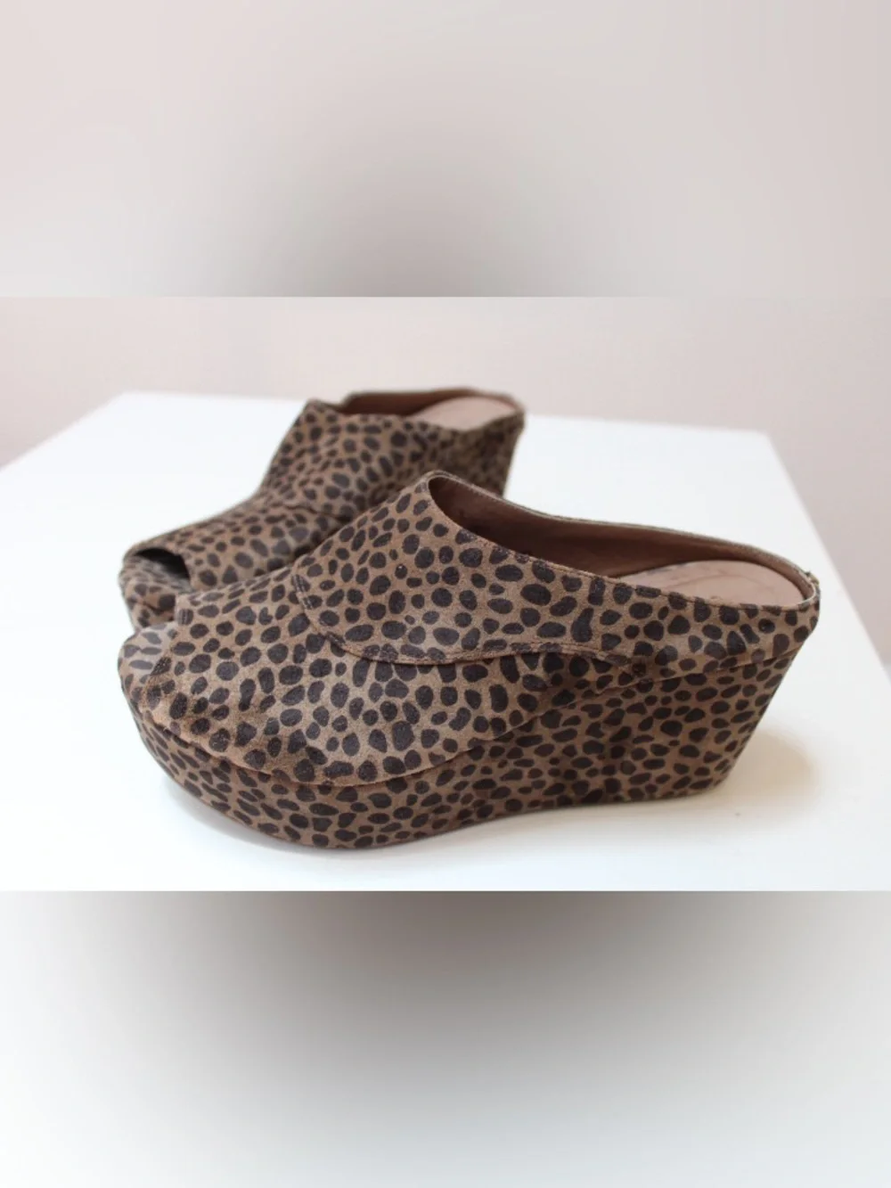 Chocolat Blu wind platform wedges
